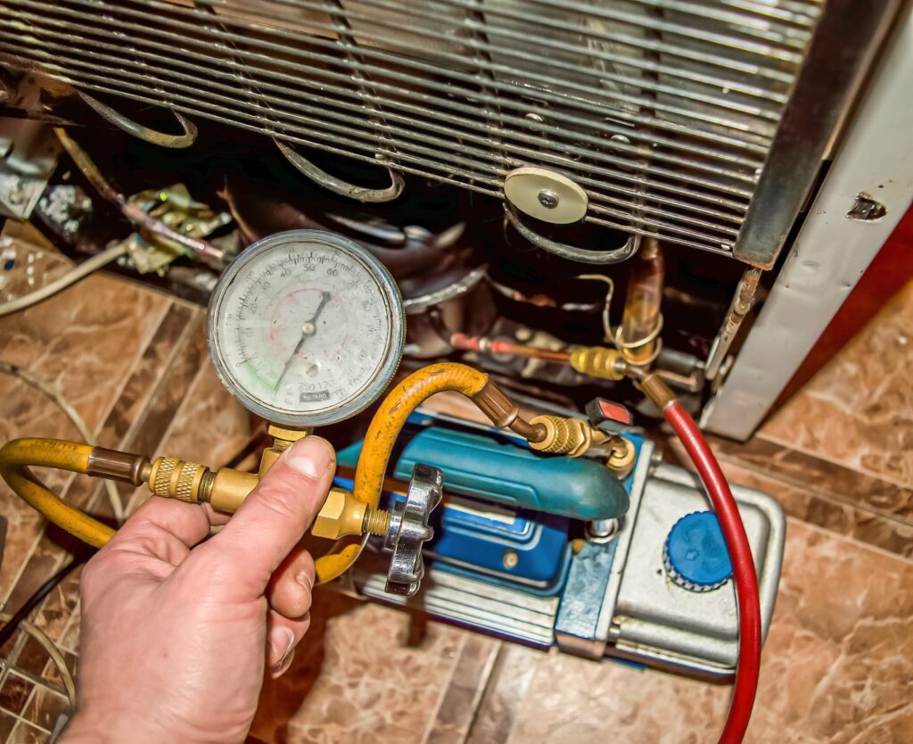 Pompe à vide climatisation