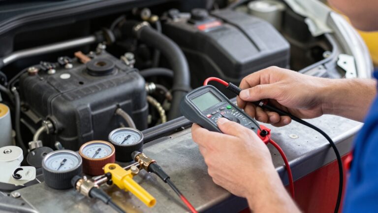 Comment recharger la climatisation auto sur Renault avec une seule prise de pression ?